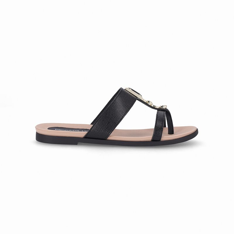PICCADILLY - Sandalia Mujer Negro Mari Piccadilly