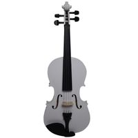 Violín Color Blanco 4/4 LIV-20WH