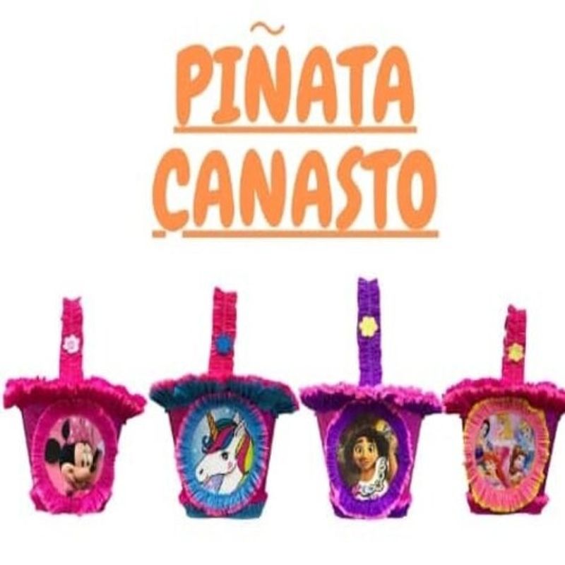 GENERICO - Piñata con Forma de Canasto
