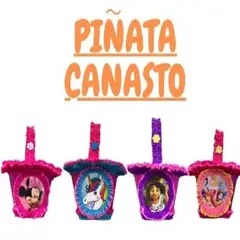 GENERICO - Piñata con Forma de Canasto