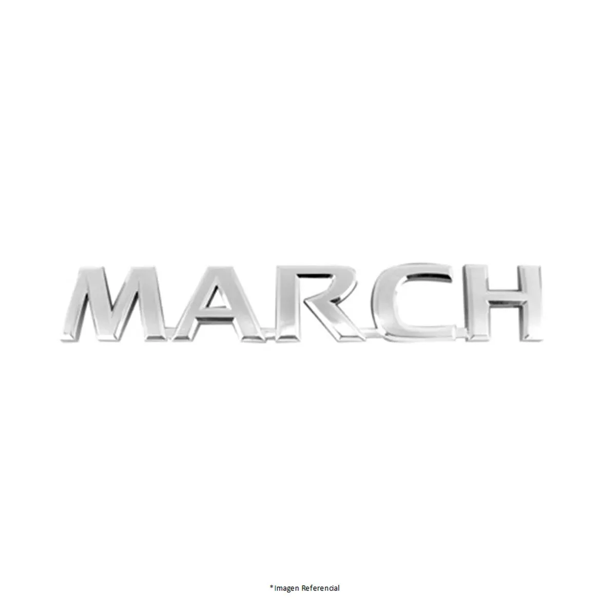 NISSAN - Emblema De Modelo Nissan March Original