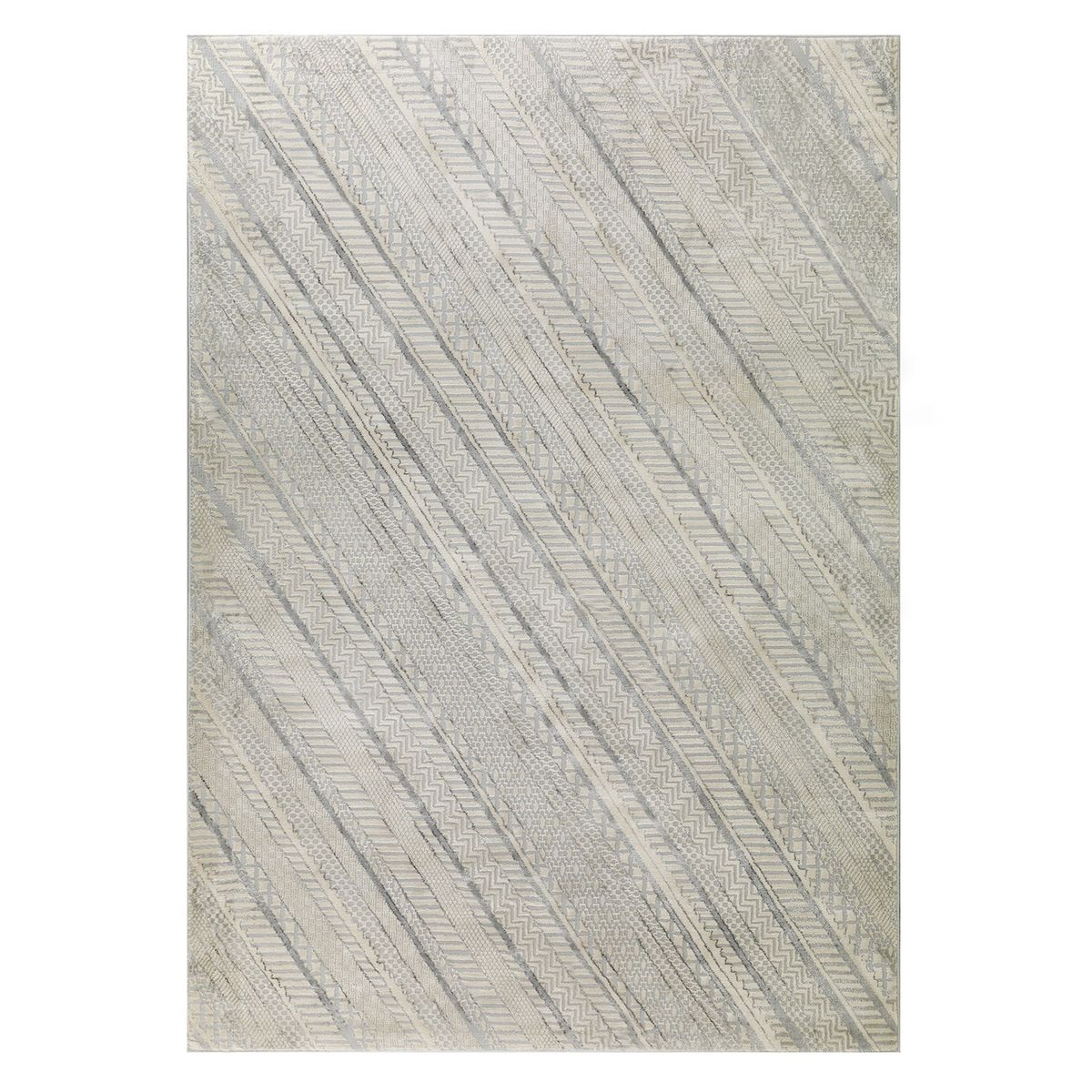 MODA ALFOMBRAS - Alfombra Babil Gris 120 X 180 Cm