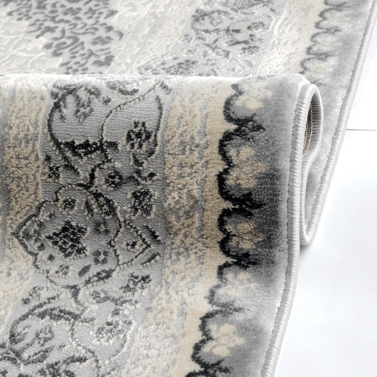 MODA ALFOMBRAS - Alfombra Babil Gris 200 X 290 Cm