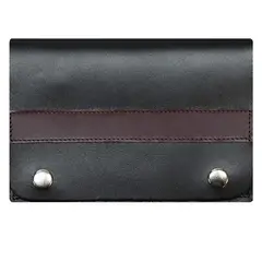 CRAFTMEN - Tabaquera cuero Negro