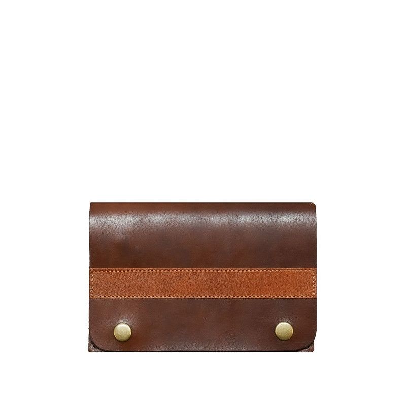 CRAFTMEN - Tabaquera cuero genuino  Café Craftmen