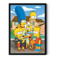 GENERICO - Cuadro Familia Simpson medidas 30X40