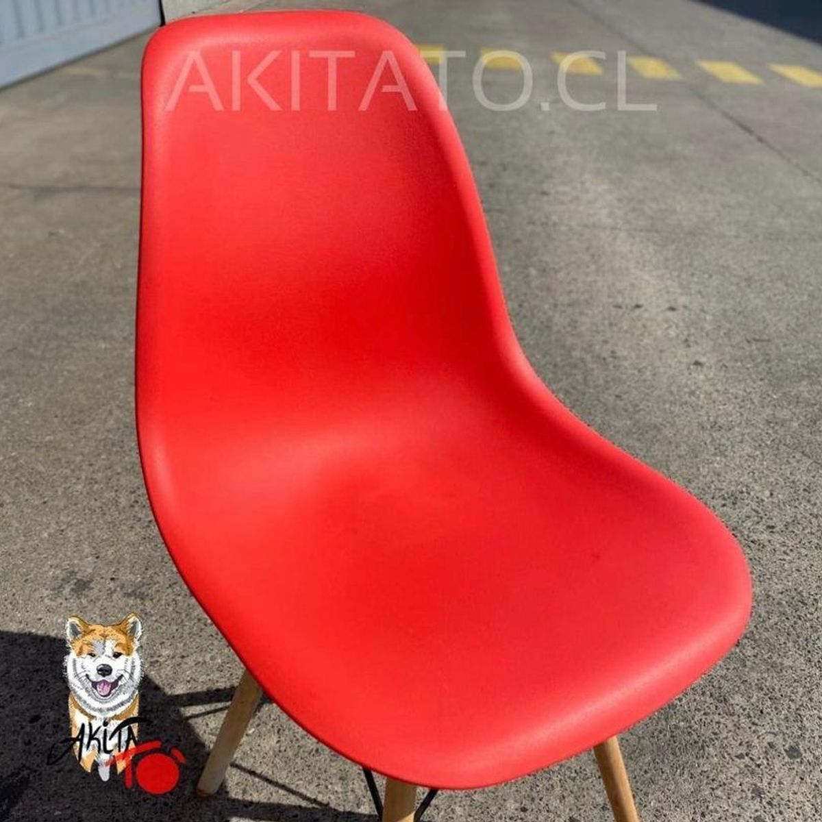 GENERICO - Silla Eames Classic ROJO
