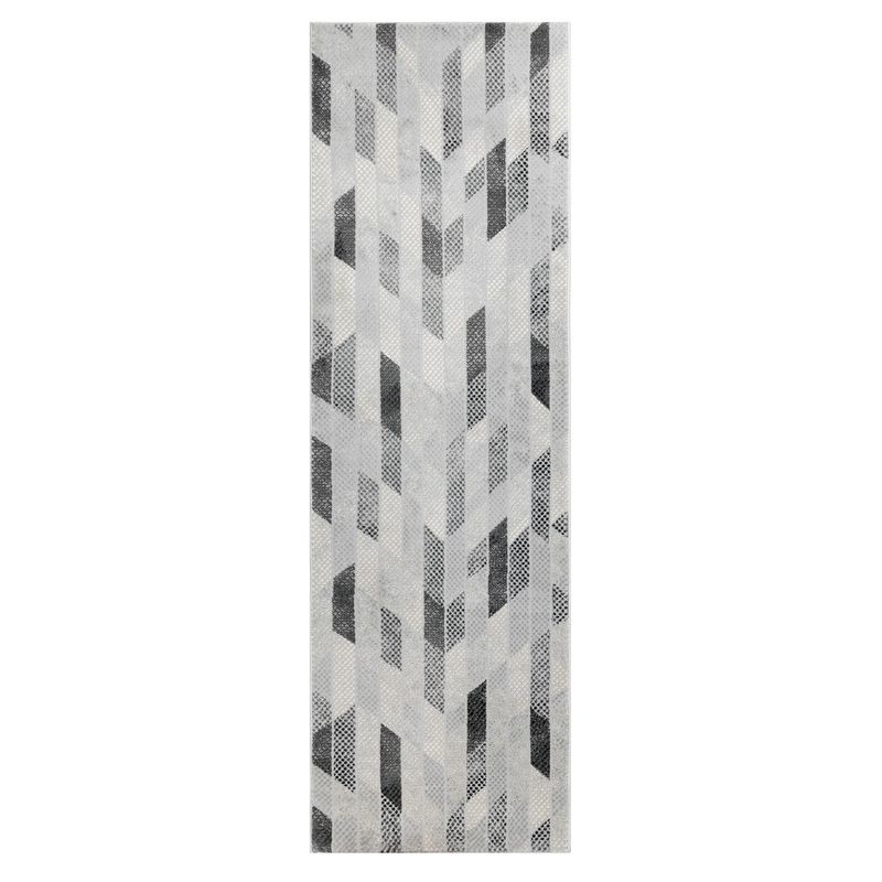 MODA ALFOMBRAS - Alfombra Parrilla Babil Gris 70 X 230 Cm