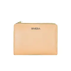 RIVIERA - Billetera ecocuero Beige