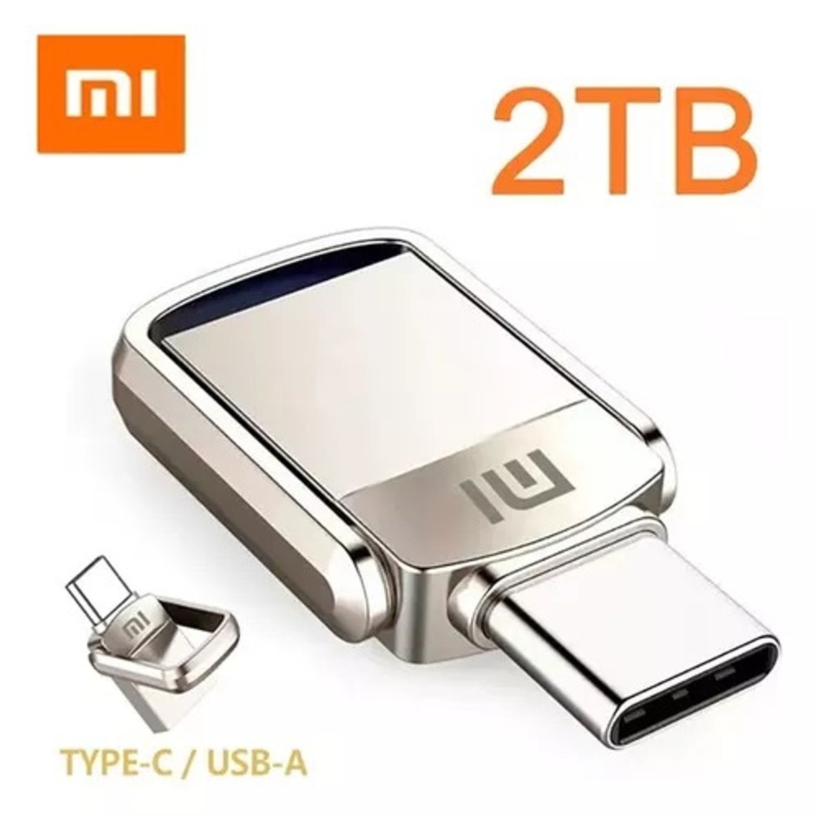 GENERICO - Memoria Usb 2 Terabytes Usb Tipo C Usb Tipo A 2 Terabytes