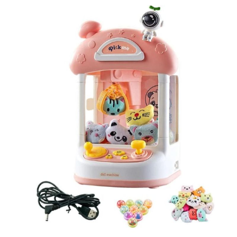 GENERICO - Máquina Garra Atrapa Peluches Con Luces y Sonido
