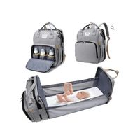 Bolso Mochila Cuna Plegable Impermeable Multifuncional