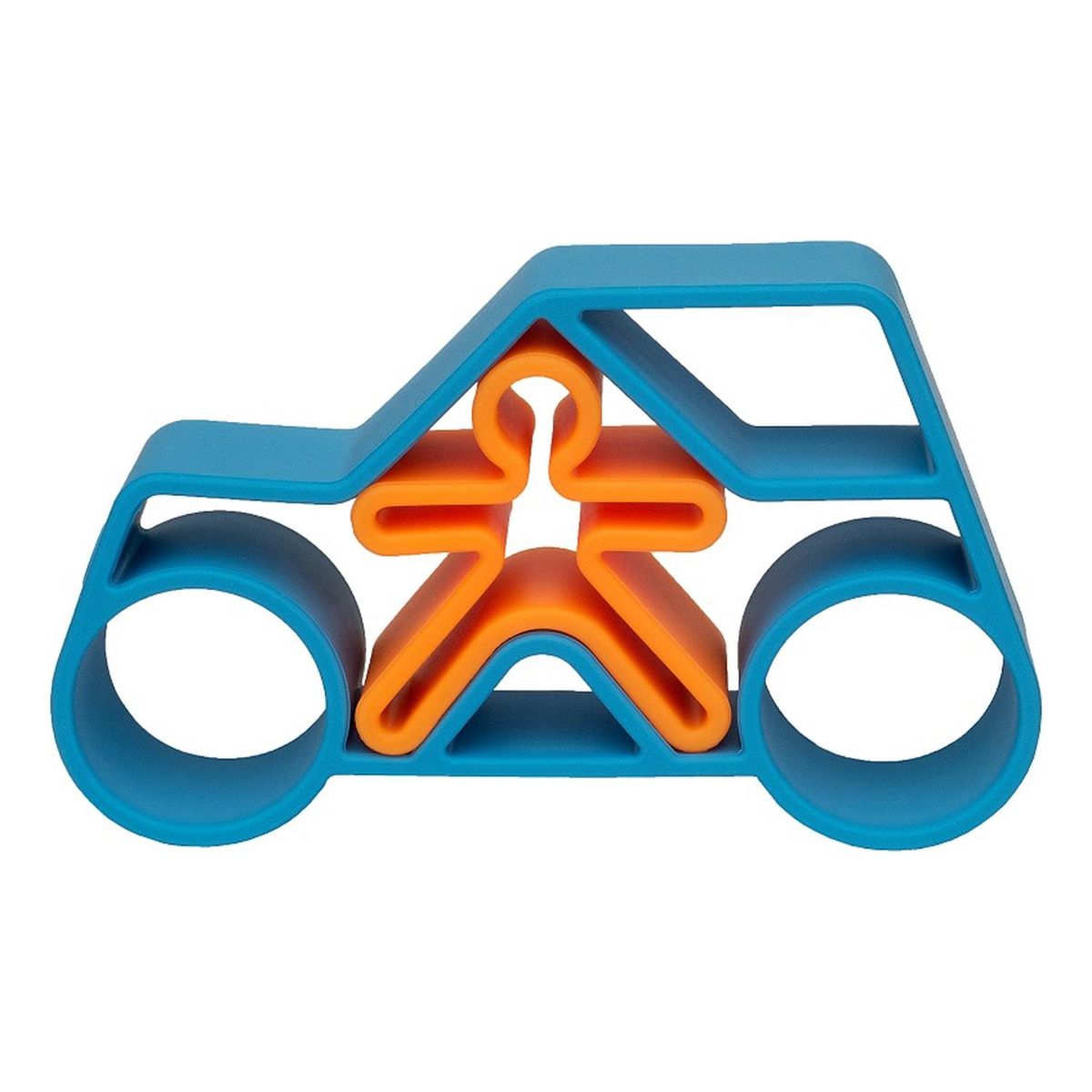 DENA - Set De Auto Y Persona Color Azul Dëna