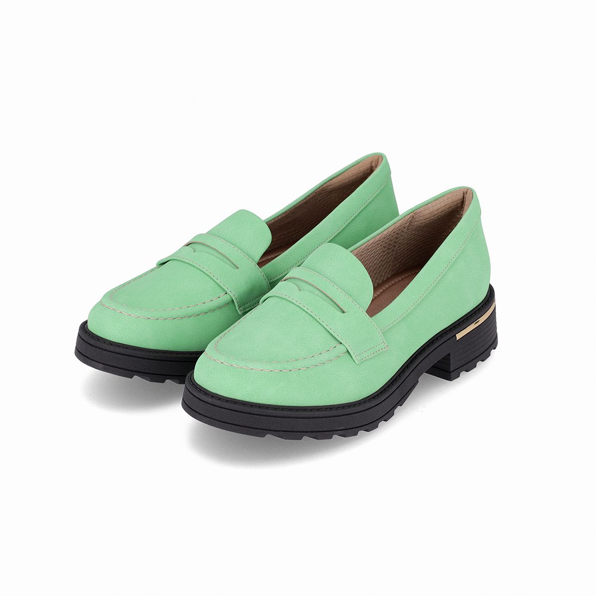 PICCADILLY - Mocasin Mujer Verde Gisa Piccadilly