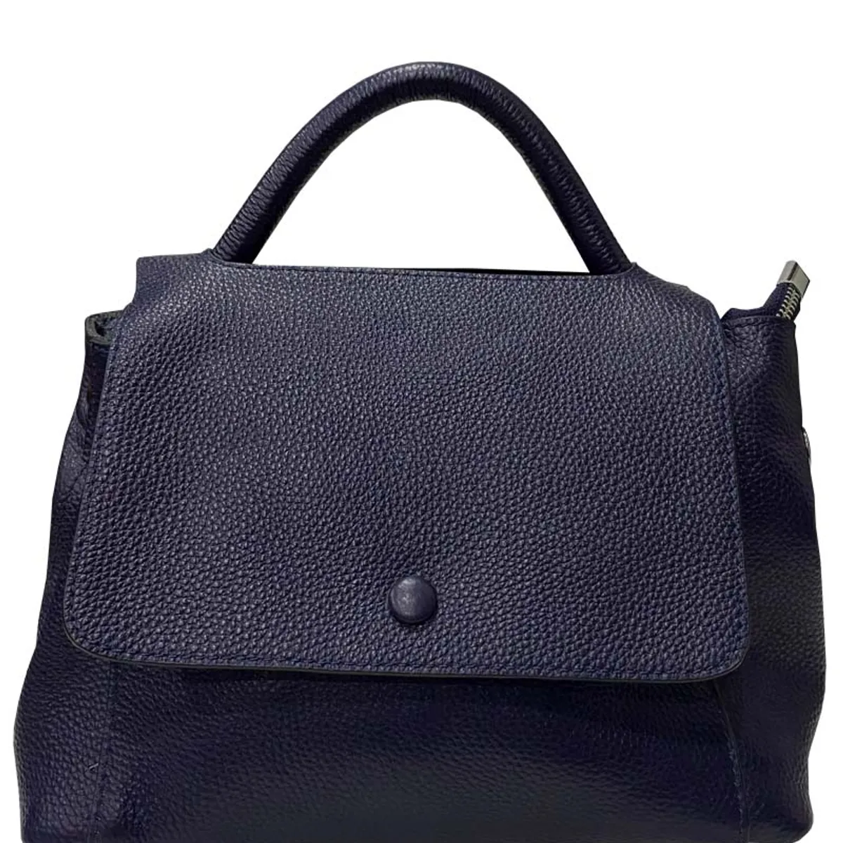 TODOPIEL - Cartera Cuero Mujer Azul Marino Todopiel