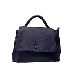 TODOPIEL - Cartera Cuero Mujer Azul Marino