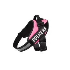 GENERICO - Arnes Reforzado Police K9 Talla Xs 2 A 2.5 Kg - Rosa - xs