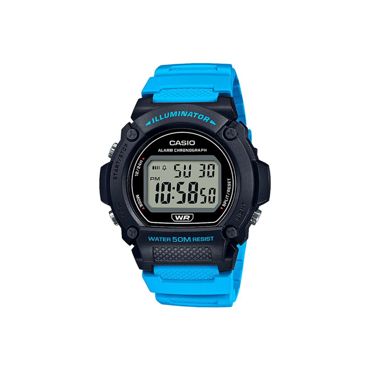 CASIO - Reloj Hombre Casio Digital W-219H-2A2VDF