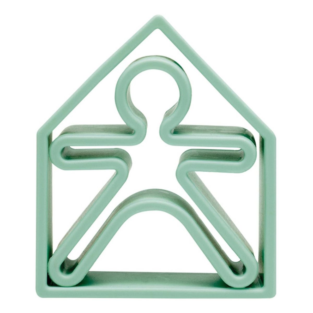 DENA - Set De Persona Y Casa Color Verde Pastel Dëna