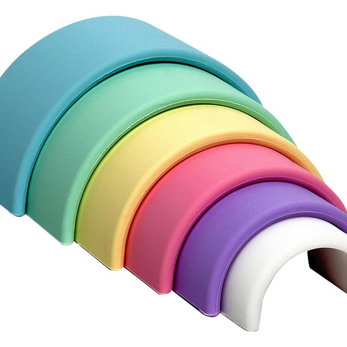 DENA - Arcoiris De Colores Pastel 6Pcs Dëna