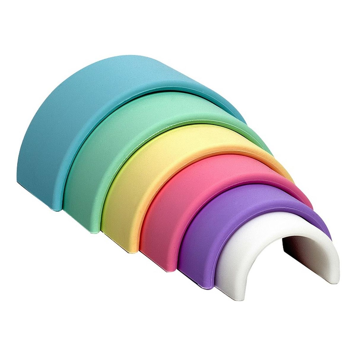 DENA - Arcoiris De Colores Pastel 6Pcs Dëna