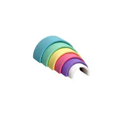 DENA - Arcoiris De Colores Pastel 6Pcs Dëna