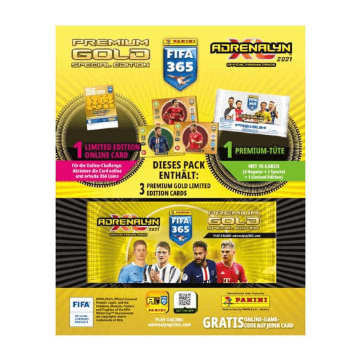PANINI - SOBRE PREMIUM GOLD FIFA 365 2021