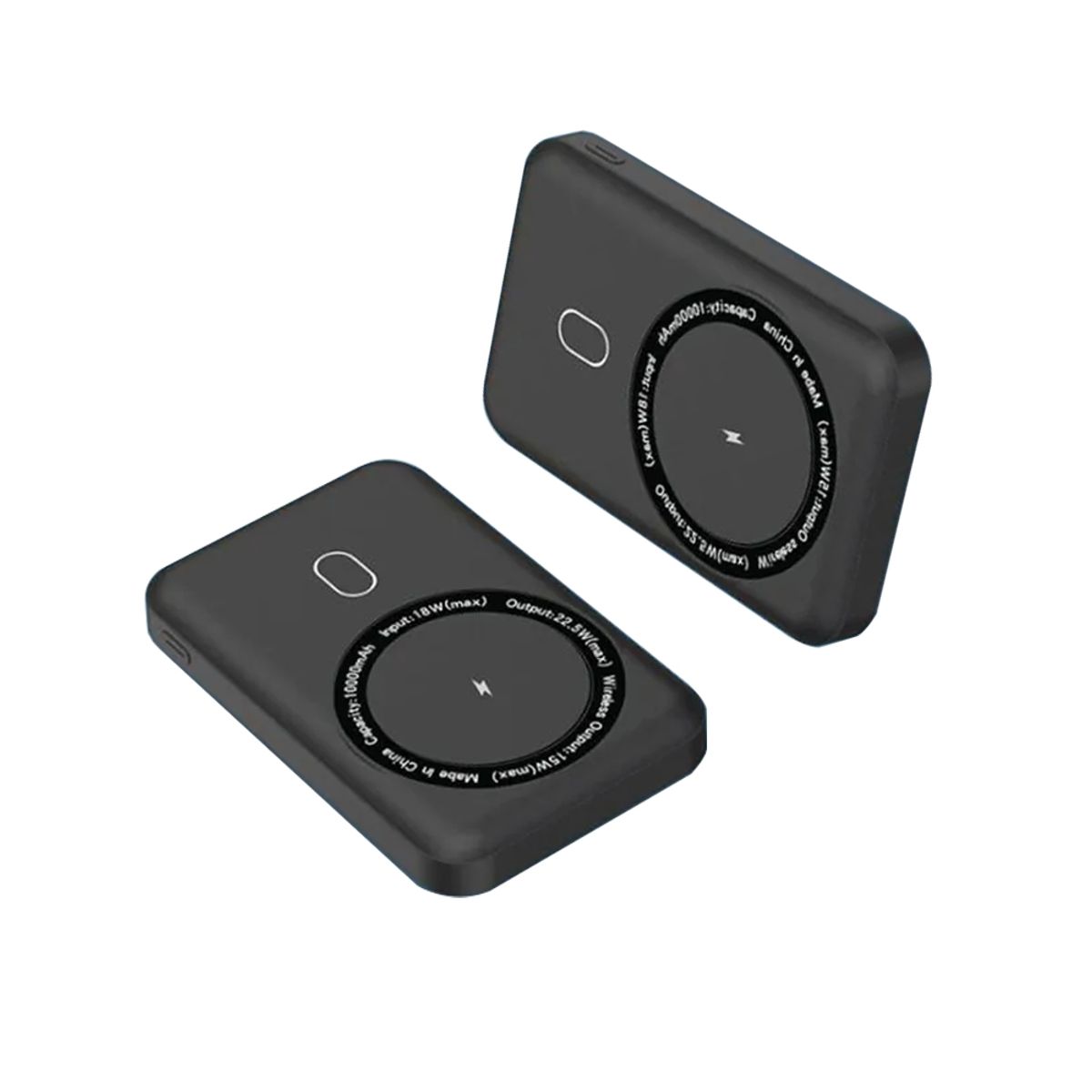 POWERBANK - Bateria Portatil Powerbank Magsafe Para iPhone 10000mah Negro