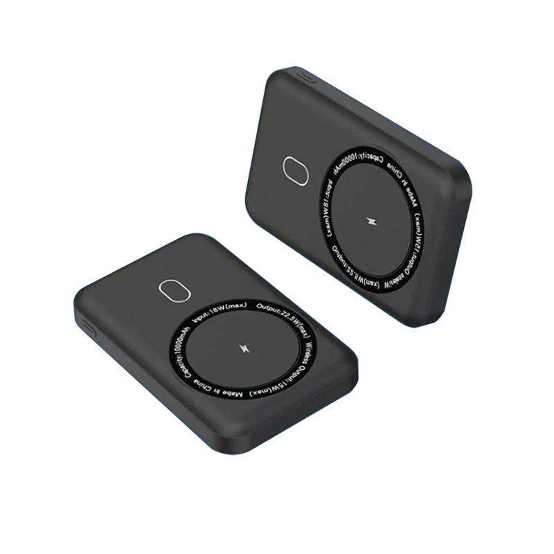 POWERBANK - Bateria Portatil Powerbank Magsafe Para iPhone 10000mah Negro