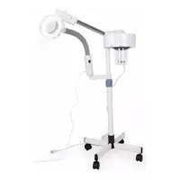 Vaporizador Ozono Facial 2 En 1 Con Lupa Led.