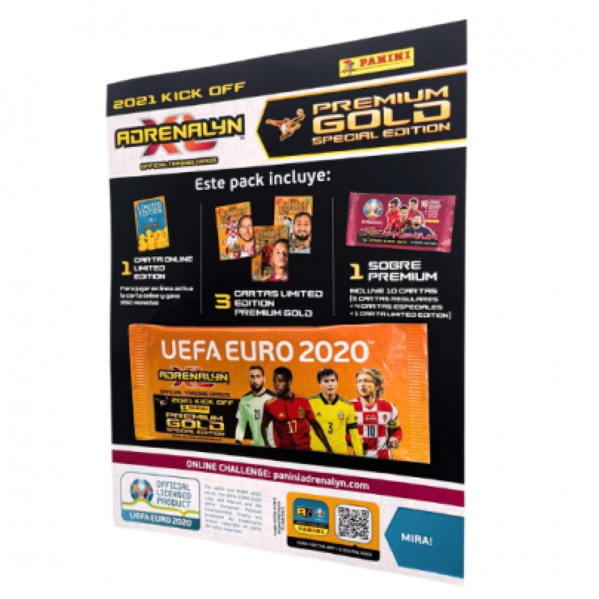 PANINI - SOBRE PREMIUM GOLD UEFA EURO 2021 KICK OFF