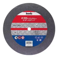KWB - Disco Corte Metal 14 355mm Tronzadora 791993