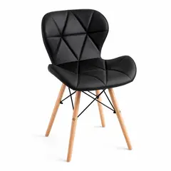 GENERICO - Silla Radar Eco-cuero NEGRO