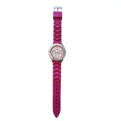 NEW MAN - Reloj Análogo Mujer Unique Edition Fucsia