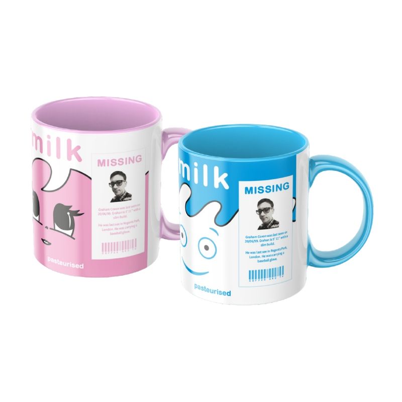 GENERICO - Pack Tazones Blur Coffee and TV Cajitas de Leche