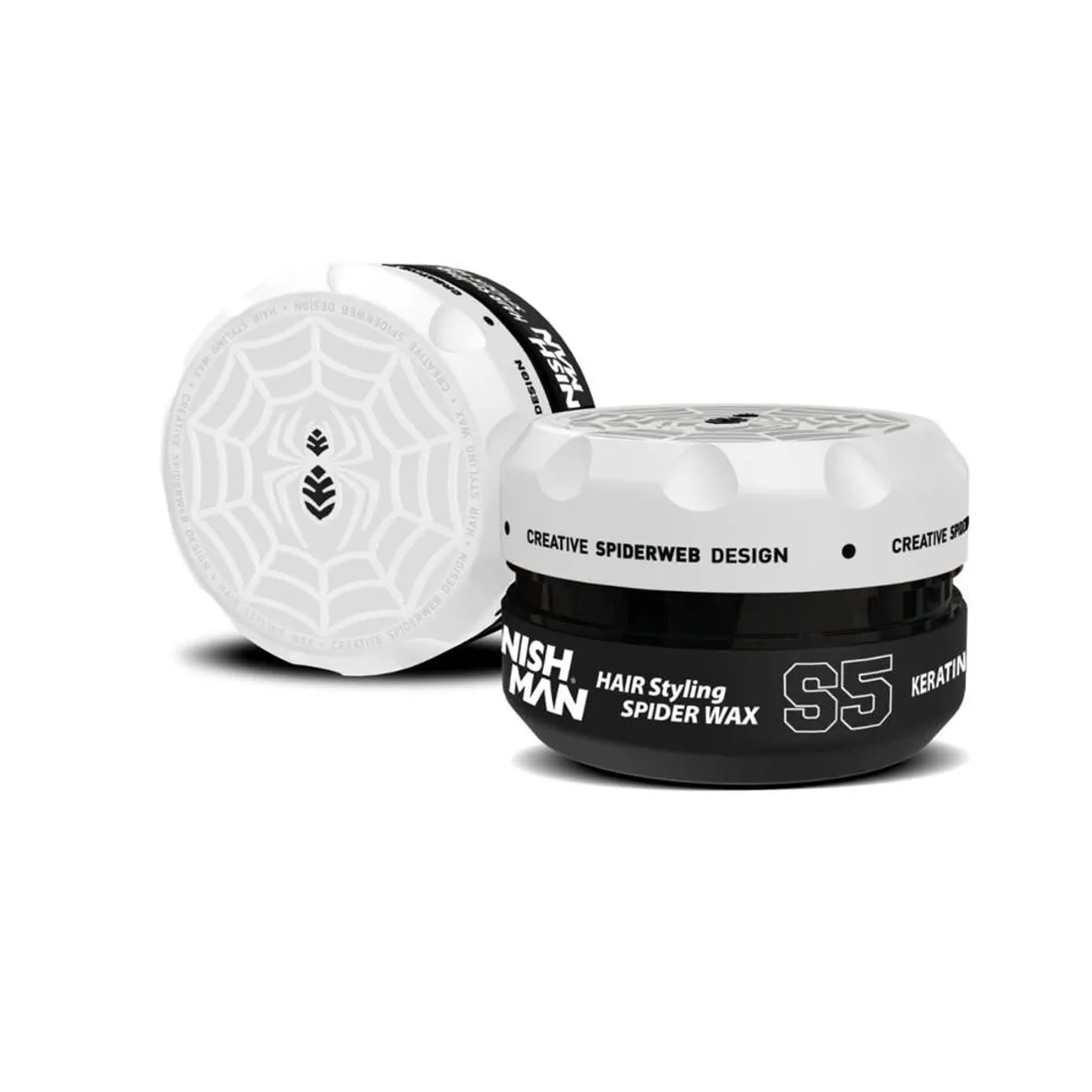 GENERICO - NishMan Hair Styling Spider Cera S5 Keratin Blanca 150ml NISH MAN