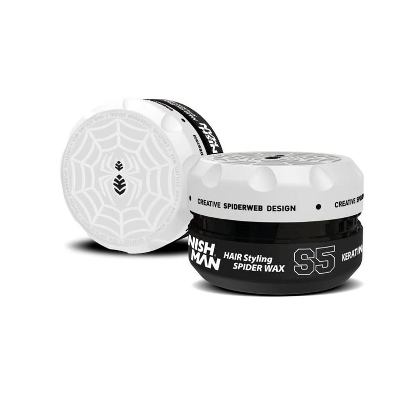 GENERICO - NishMan Hair Styling Spider Cera S5 Keratin Blanca 150ml NISH MAN