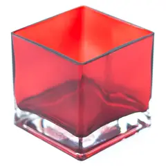 BONITA HOME - FLORERO 15X13X13 ROJO