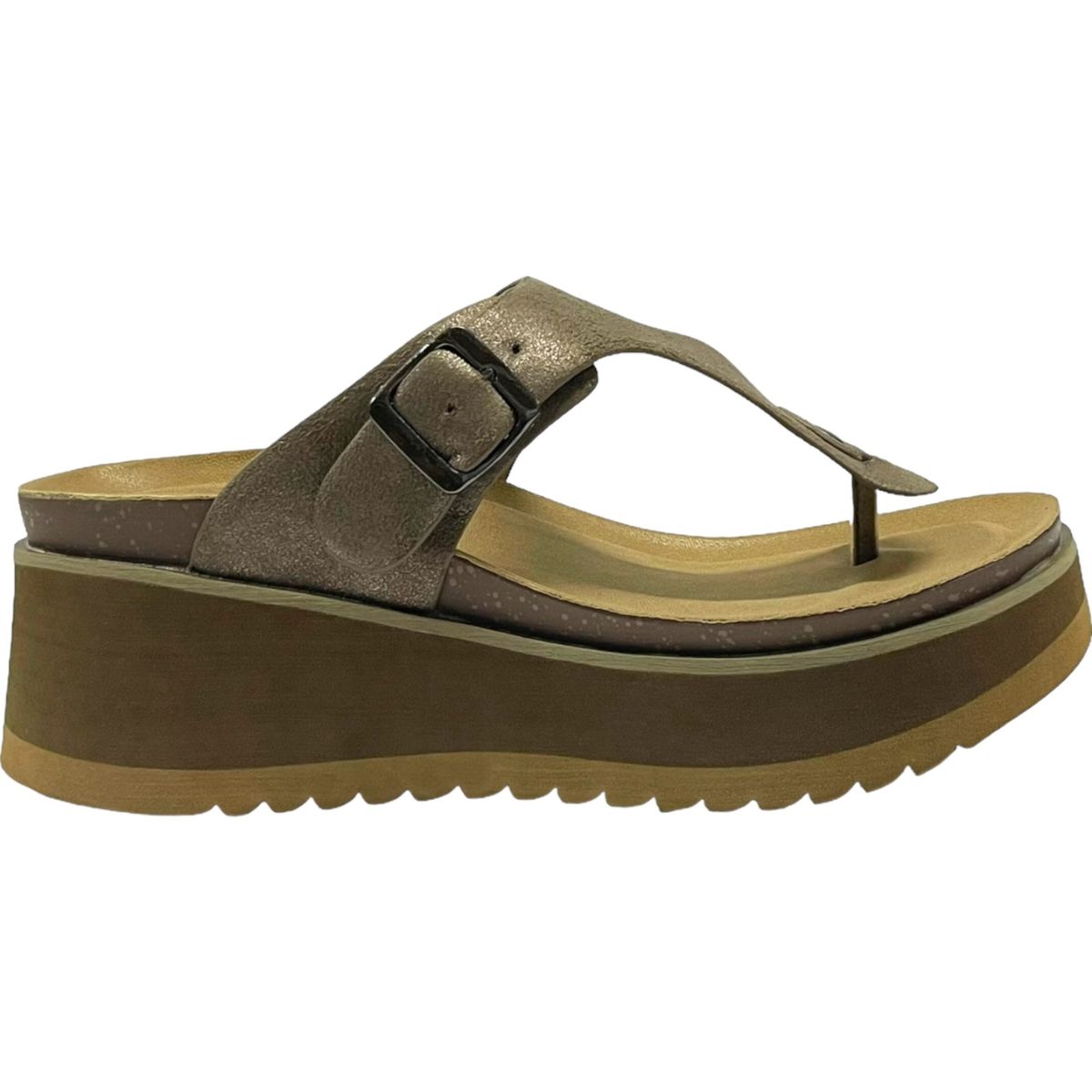 DETOGNI - Sandalia Mujer Taupe Claudia Detogni DETOGNI