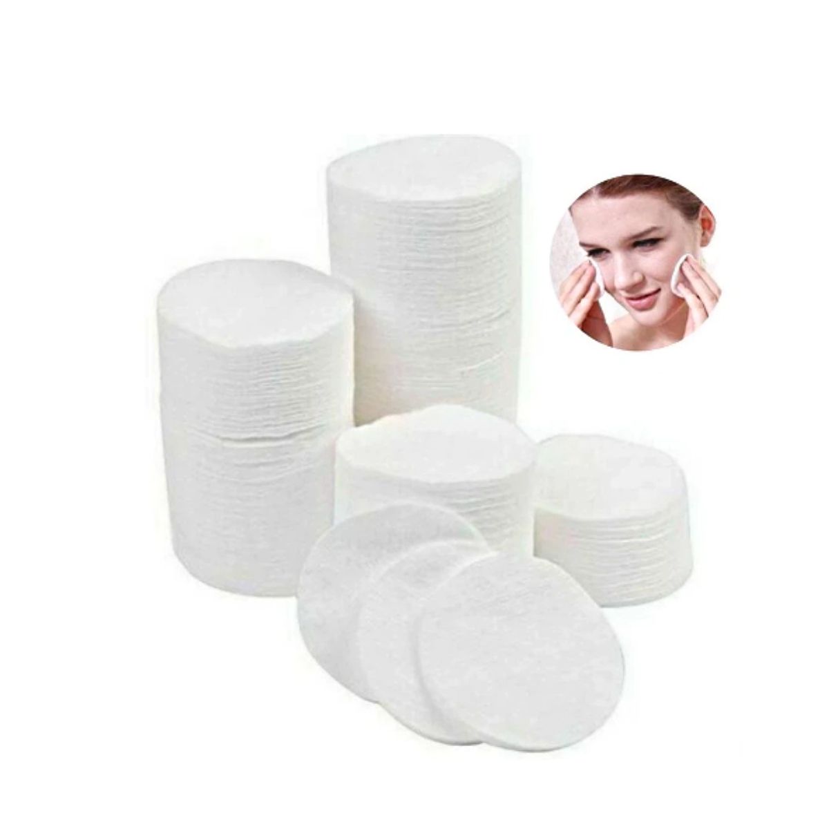 GENERICO - Petalos De Algodon Desmaquillantes 4 X 80 Unid.