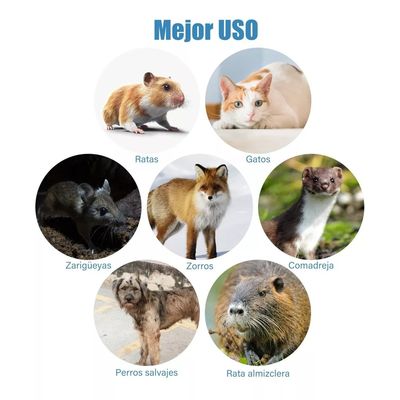 Imagen 2 del producto Trampa Jaula Para Captura Gatos Conejos Animale 94x34x37cm