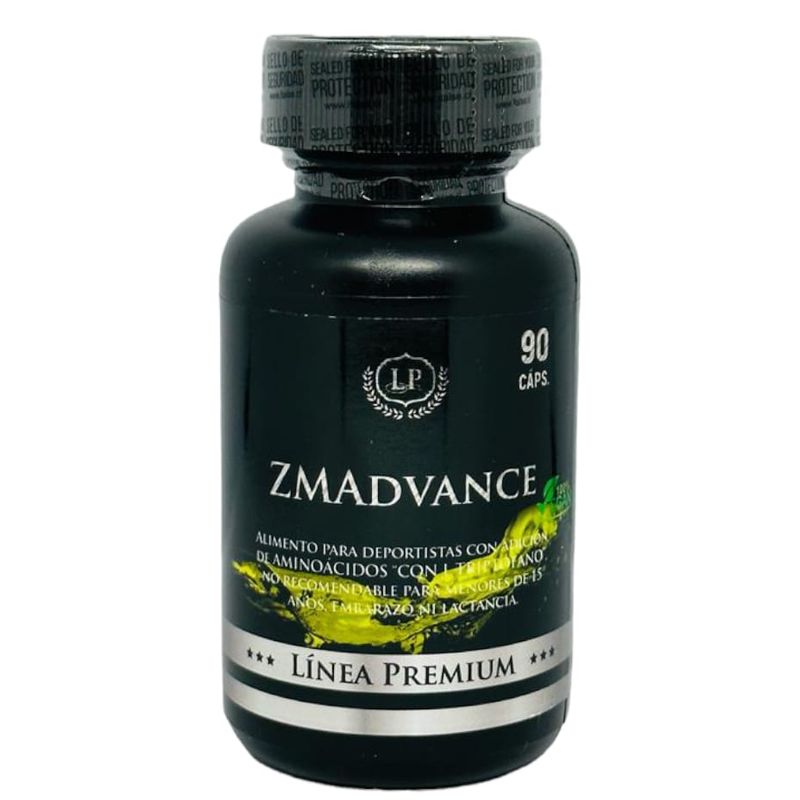 ZEO SPORT - ZMA Advance - 90 Capsulas Linea Premium.