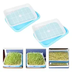 KUANGYE - 2 Bandeja Microgreens Germinador Almaciguera De Semilla