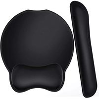 Almohadilla De Reposamuñecas Para Teclado Y Alfombrilla