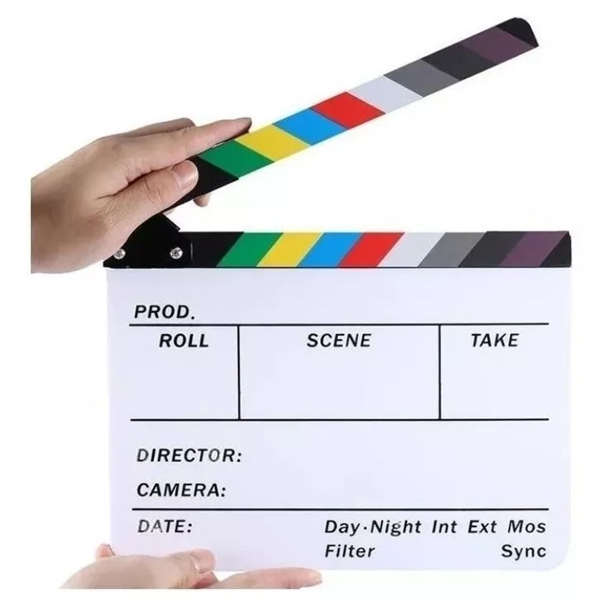 KUANGYE - Claquetas De Cine Panel Cine Peliculas Claqueta Cine 30x245cm