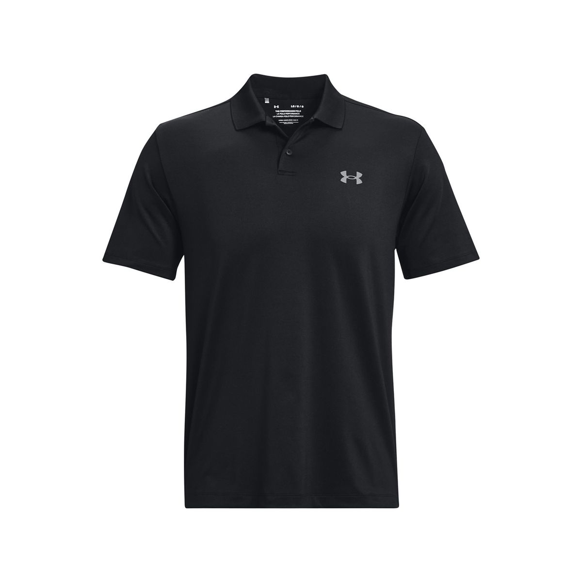 UNDER ARMOUR - Polera manga corta matchplay hombre NEGRO UNDER ARMOUR