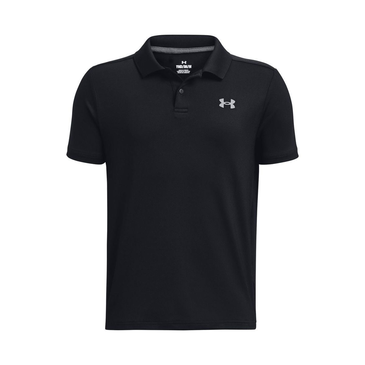 UNDER ARMOUR - Polo Golf Performance Negro Niño UNDER ARMOUR