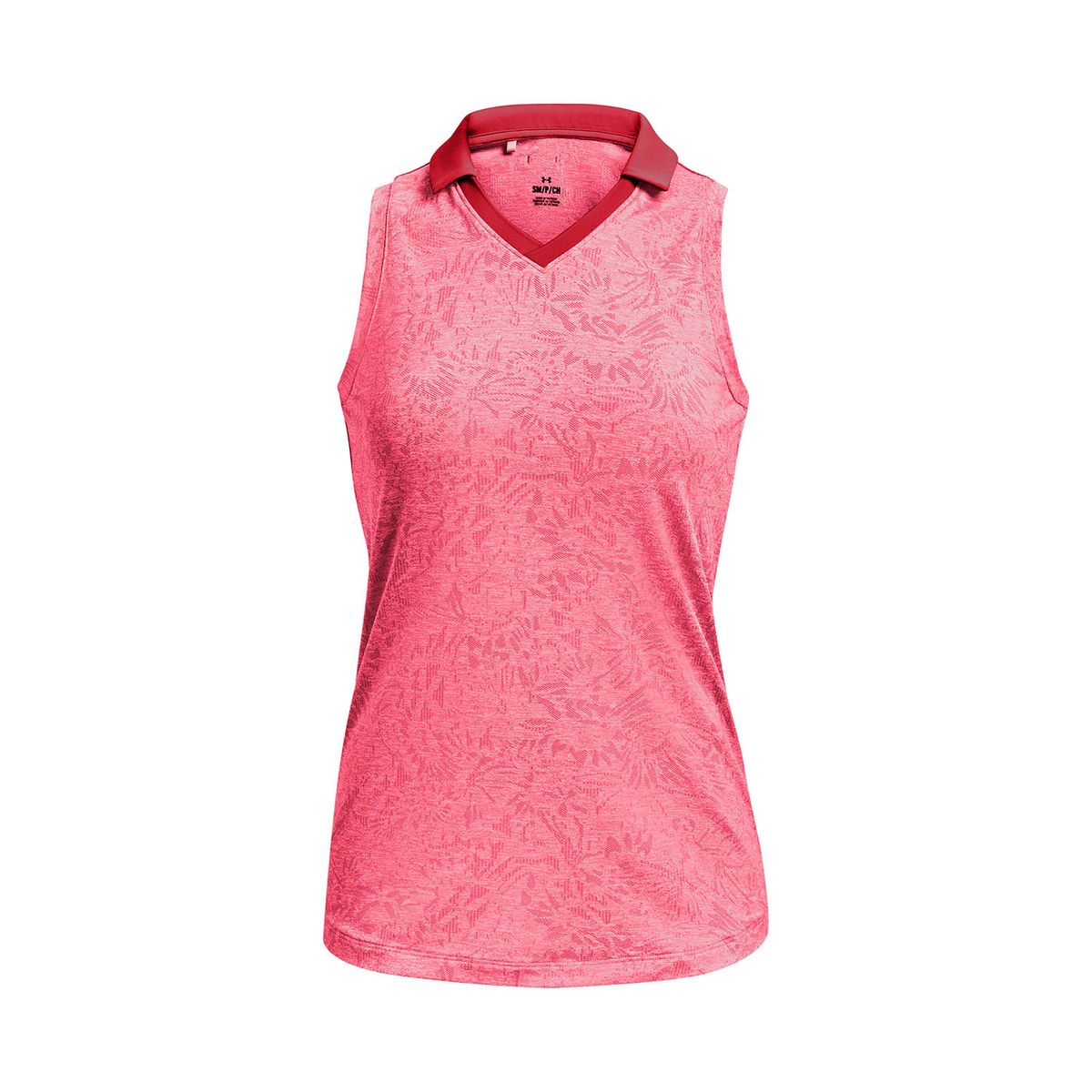 UNDER ARMOUR - Polo S/M Golf Play Off Wild Rosado Mujer UNDER ARMOUR
