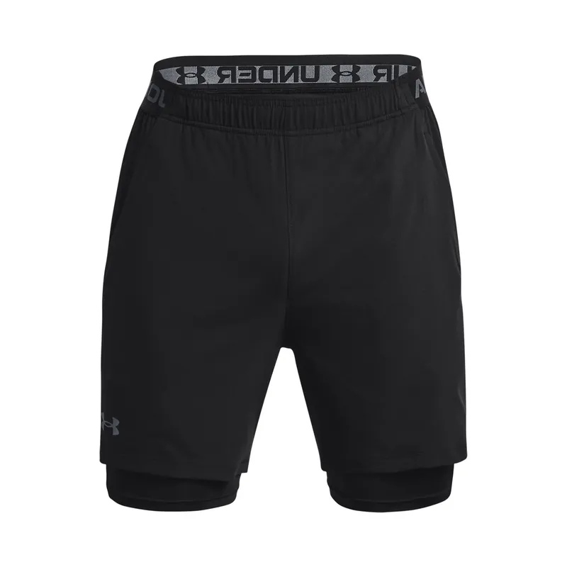 UNDER ARMOUR - Short Training Vanish Woven 2-En-1 Negro Hombre UNDER ARMOUR