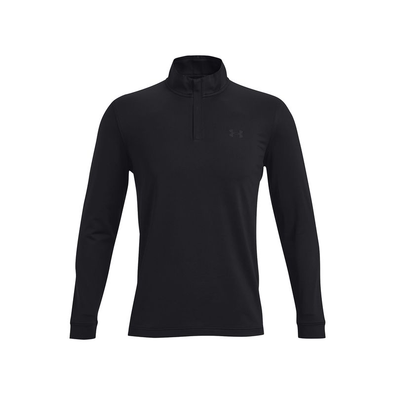 UNDER ARMOUR - Polerón Golf Play Off ¼ Zip Negro Hombre UNDER ARMOUR